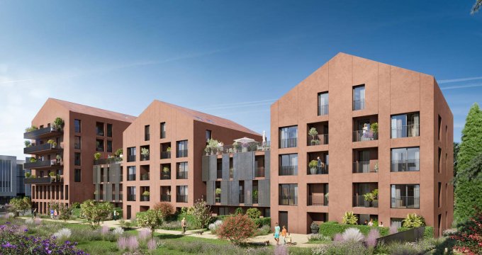 Achat / Vente immobilier neuf Aix-les-Bains quartier calme en lisière du Parc (73100) - Réf. 10848