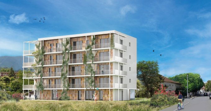 Achat / Vente immobilier neuf Annemasse ecoquartier de Château proche centre et tram (74100) - Réf. 11303