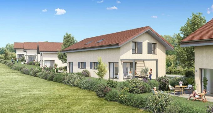 Achat / Vente immobilier neuf Bons-en-Chablais proche Annemasse et Thonon-les-Bains (74890) - Réf. 9175