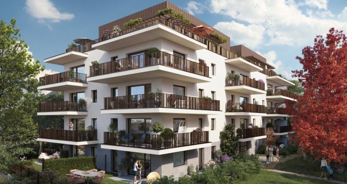 Achat / Vente immobilier neuf Thonon-les-Bains proche centre-ville et lac Léman (74200) - Réf. 9185