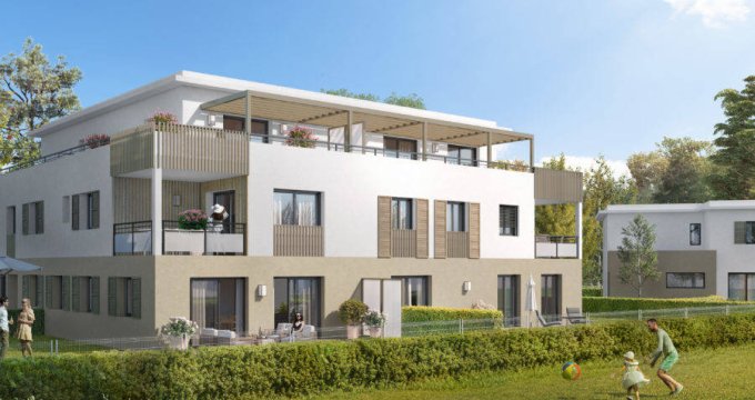 Achat / Vente immobilier neuf Vétraz-Monthoux cadre calme proche Intermarché (74100) - Réf. 10841