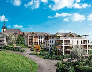 Achat / Vente immobilier neuf Saint-Martin-Bellevue vue sur la chaîne des Aravis (74570) - Réf. 11581