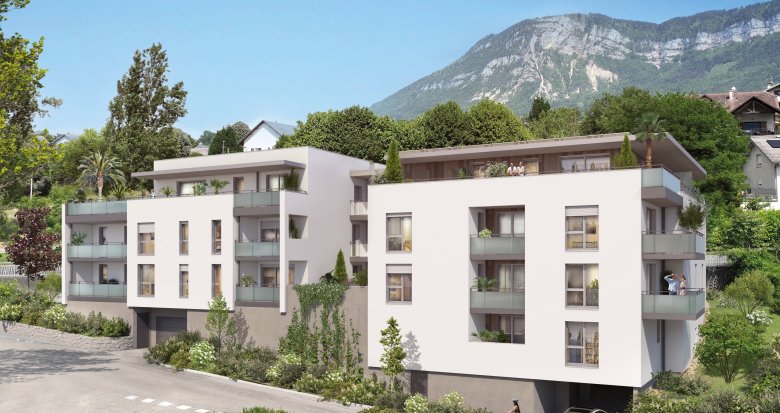 Achat / Vente immobilier neuf Aix-les-Bains à 10 min en voiture du lac du Bourget (73100) - Réf. 11849