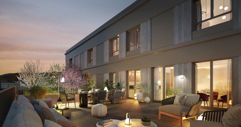 Achat / Vente immobilier neuf Ambilly centre bourg à moins de 10 km de Genève (74100) - Réf. 9149