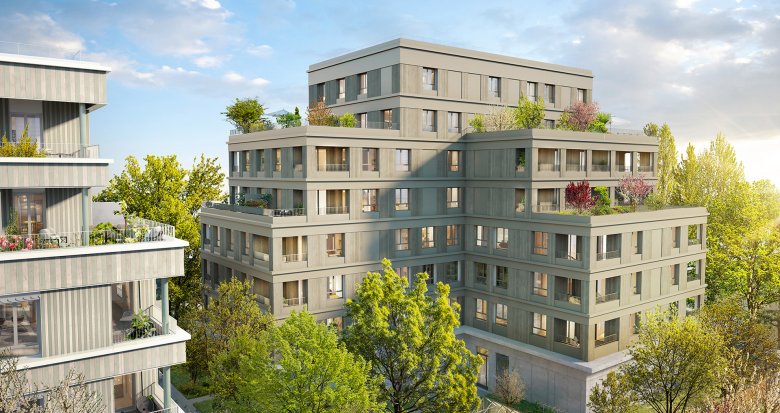 Achat / Vente immobilier neuf Ambilly centre bourg à moins de 10 km de Genève (74100) - Réf. 9149