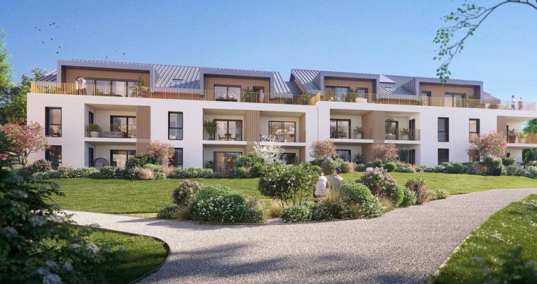 Achat / Vente immobilier neuf Annecy-le-Vieux à 10 minutes à vélo du lac (74940) - Réf. 11786