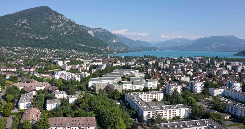 Achat / Vente immobilier neuf Annecy-le-Vieux au sein d'un parc verdoyant (74000) - Réf. 9124