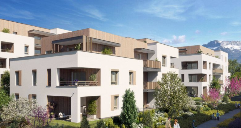 Achat / Vente immobilier neuf Annecy-Pringy cœur éco quartier de Pré Billy (74000) - Réf. 11904