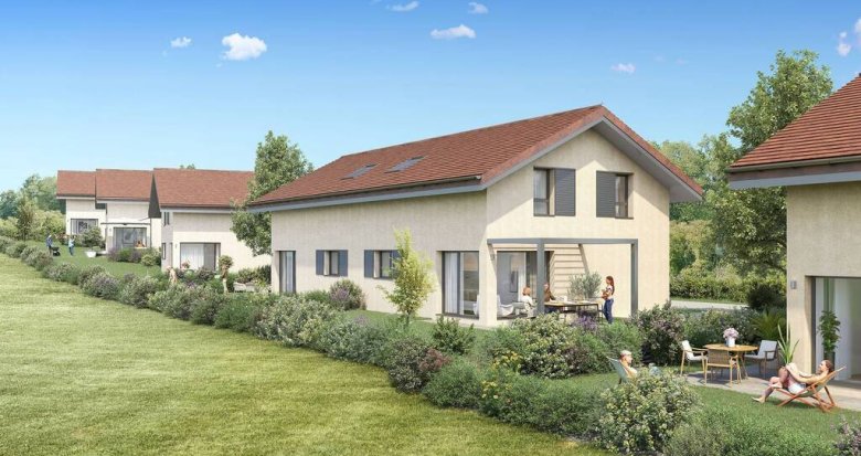 Achat / Vente immobilier neuf Bons-en-Chablais proche Annemasse et Thonon-les-Bains (74890) - Réf. 9175