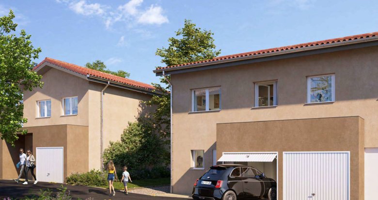 Achat / Vente immobilier neuf Cessy à 3 minutes de l’arrêt de bus 60 direction Genève (01170) - Réf. 8929