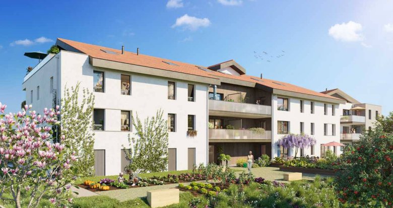 Achat / Vente immobilier neuf Cuvat au centre du village (74350) - Réf. 6522