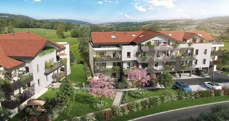 Achat / Vente immobilier neuf Cuvat au centre du village (74350) - Réf. 6522