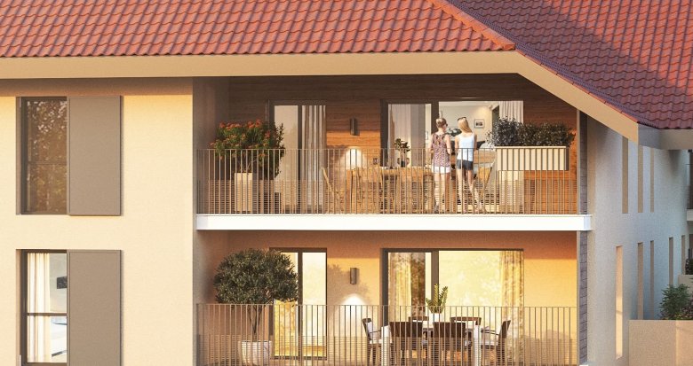 Achat / Vente immobilier neuf Épagny Metz-Tessy à 10 min de route du lac d’Annecy (74370) - Réf. 9133