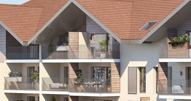 Achat / Vente immobilier neuf Épagny Metz-Tessy à 10 min de route du lac d’Annecy (74370) - Réf. 9133