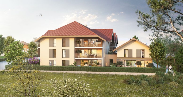 Achat / Vente immobilier neuf Épagny Metz-Tessy à 10 min de route du lac d’Annecy (74370) - Réf. 9133