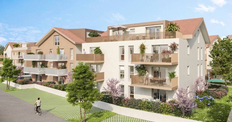 Achat / Vente immobilier neuf La Roche-sur-Foron à 30 minutes en voiture de Genève (74800) - Réf. 9164