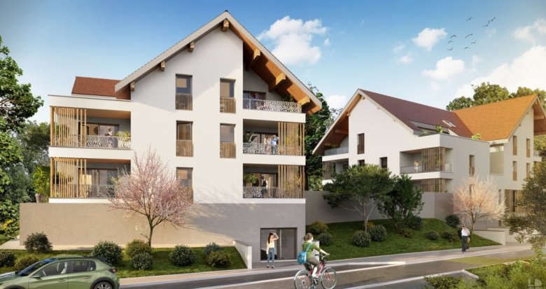 Achat / Vente immobilier neuf Mésigny hameau paisible en coeur de village (74330) - Réf. 9132