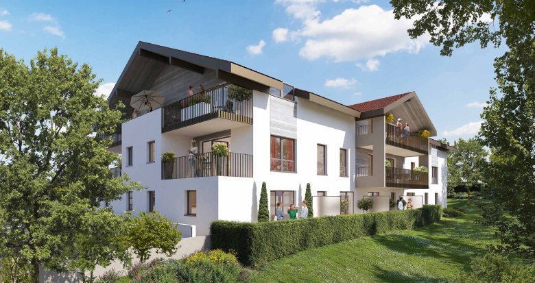 Achat / Vente immobilier neuf Neydens aux portes de la Suisse (74160) - Réf. 9166