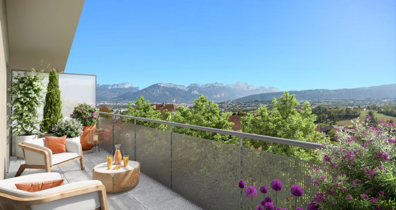 Achat / Vente immobilier neuf Poisy à 10 min de Annecy centre (74330) - Réf. 8796