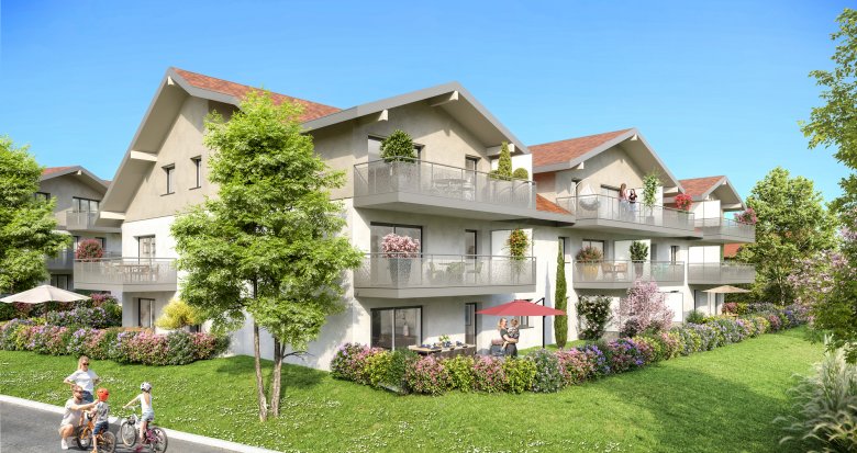 Achat / Vente immobilier neuf Poisy à 10 min de Annecy centre (74330) - Réf. 8796