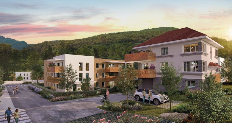 Achat / Vente immobilier neuf Aix-les-Bains à 10 minutes en bus du centre-ville (73100) - Réf. 11000