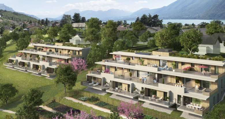 Achat / Vente immobilier neuf Brison-Saint-Innocent à 5 min à vélo du lac du Bourget (73100) - Réf. 12073