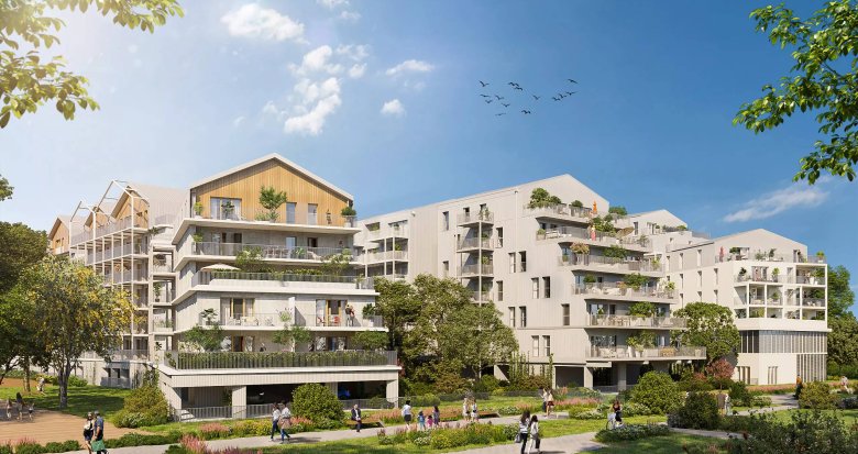 Achat / Vente immobilier neuf Chambéry au coeur du nouvel écoquartier Vetrotex (73000) - Réf. 12127