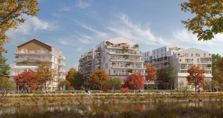 Achat / Vente immobilier neuf Chambéry au coeur du nouvel écoquartier Vetrotex (73000) - Réf. 12127