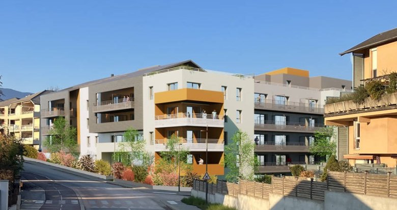 Achat / Vente immobilier neuf Cognin quartier connecté à 800m du Parc au Forezan (73160) - Réf. 8855