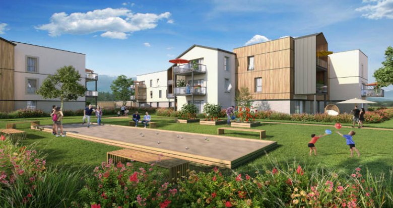 Achat / Vente immobilier neuf Rumilly entre ville et nature (74150) - Réf. 11237